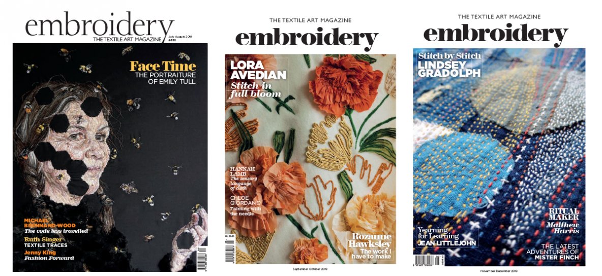 Embroidery The Textile Art Magazine